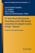 Cover: ICT and Critical Infrastructure: Proceedings of the 48th Annual Convention of Computer Society of India- Vol I - Springer
