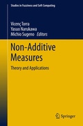 Cover: Non-Additive Measures - Springer