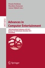 Cover: Advances in Computer Entertainment - Springer