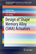 Cover: Design of Shape Memory Alloy (SMA) Actuators - Springer