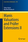 Cover: Manis Valuations and Prüfer Extensions II - Springer