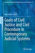 Abbildung von: Goals of Civil Justice and Civil Procedure in Contemporary Judicial Systems - Springer