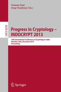 Abbildung von: Progress in Cryptology - INDOCRYPT 2013 - Springer