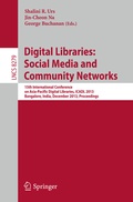 Cover: Digital Libraries: Social Media and Community Networks - Springer