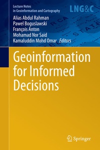 Enlarge image Cover: Geoinformation for Informed Decisions - Springer