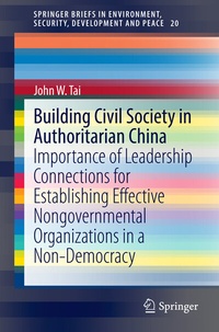 Abbildung von: Building Civil Society in Authoritarian China - Springer