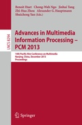 Cover: Advances in Multimedia Information Processing - PCM 2013 - Springer