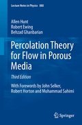 Cover: Percolation Theory for Flow in Porous Media - Springer