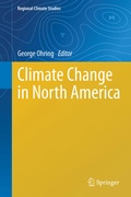 Cover: Climate Change in North America - Springer