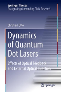 Enlarge image Cover: Dynamics of Quantum Dot Lasers - Springer