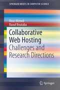 Cover: Collaborative Web Hosting - Springer