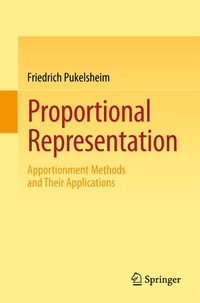 Enlarge image Cover: Proportional Representation - Springer