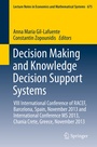 Cover: Decision Making and Knowledge Decision Support Systems - Springer