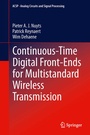 Cover: Continuous-Time Digital Front-Ends for Multistandard Wireless Transmission - Springer