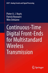 Abbildung von: Continuous-Time Digital Front-Ends for Multistandard Wireless Transmission - Springer