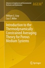Cover: Introduction to the Thermodynamically Constrained Averaging Theory for Porous Medium Systems - Springer