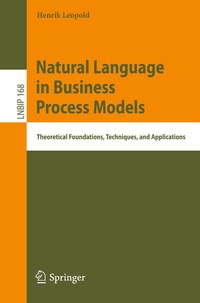 Abbildung von: Natural Language in Business Process Models - Springer