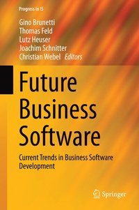 Abbildung von: Future Business Software - Springer