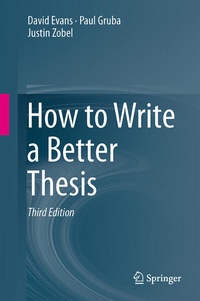 Enlarge image Cover: How to Write a Better Thesis - Springer