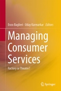 Cover: Managing Consumer Services - Springer