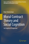 Cover: Moral Contract Theory and Social Cognition - Springer