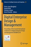 Cover: Digital Enterprise Design & Management - Springer