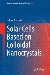 Abbildung von: Solar Cells Based on Colloidal Nanocrystals - Springer