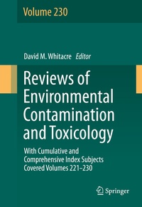 Abbildung von: Reviews of Environmental Contamination and Toxicology volume - Springer