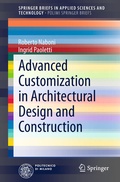 Cover: Advanced Customization in Architectural Design and Construction - Springer