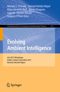 Cover: Evolving Ambient Intelligence - Springer