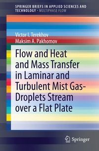 Abbildung von: Flow and Heat and Mass Transfer in Laminar and Turbulent Mist Gas-Droplets Stream over a Flat Plate - Springer