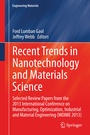 Cover: Recent Trends in Nanotechnology and Materials Science - Springer