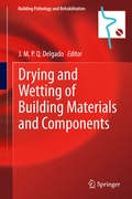Cover: Drying and Wetting of Building Materials and Components - Springer