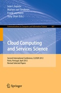 Cover: Cloud Computing and Services Science - Springer