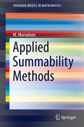 Cover: Applied Summability Methods - Springer
