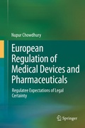 Cover: European Regulation of Medical Devices and Pharmaceuticals - Springer