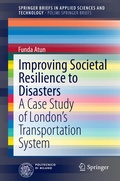 Cover: Improving Societal Resilience to Disasters - Springer