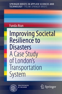 Enlarge image Cover: Improving Societal Resilience to Disasters - Springer