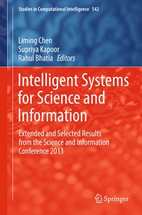 Enlarge image Cover: Intelligent Systems for Science and Information - Springer