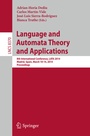 Cover: Language and Automata Theory and Applications - Springer