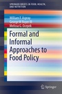 Cover: Formal and Informal Approaches to Food Policy - Springer