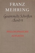 Cover: Gesammelte Schriften Band 13 - Dietz
