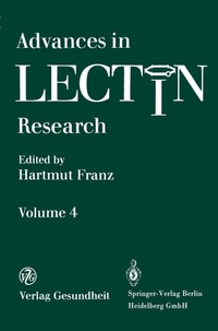 Abbildung von: Advances in Lectin Research - Springer
