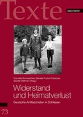 Cover: Widerstand und Heimatverlust - Dietz