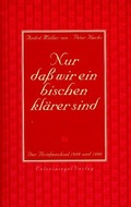 Cover: Nur dass wir ein bischen kl&auml;rer sind - Eulenspiegel Verlagsgruppe Buchverlage