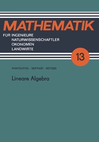 Enlarge image Cover: Lineare Algebra - Vieweg+Teubner Verlag