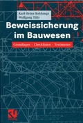 Cover: Beweissicherung im Bauwesen - Vieweg+Teubner Verlag