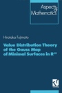 Cover: Value Distribution Theory of the Gauss Map of Minimal Surfaces in Rm - Vieweg+Teubner Verlag