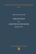 Cover: Vorlesungen &uuml;ber analytische Mechanik - Vieweg+Teubner Verlag