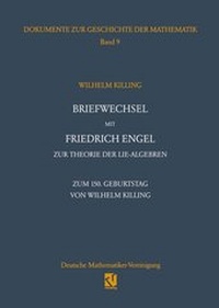 Abbildung von: Briefwechsel mit Friedrich Engel zur Theorie der Lie-Algebren - Vieweg+Teubner Verlag
